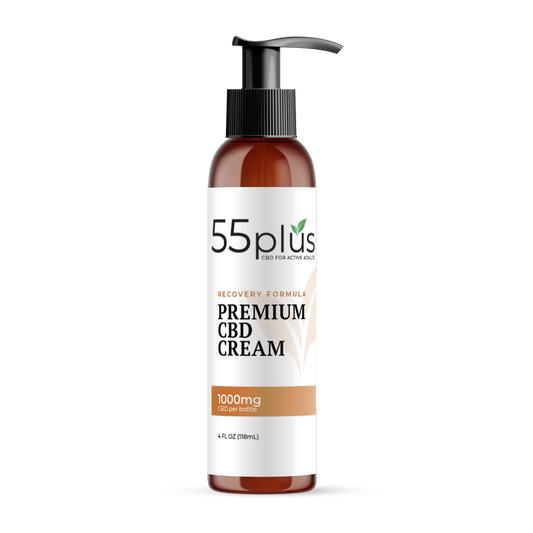 CBD Cream For Holistic Recovery In Older Adults (1000 mg) - 55plus